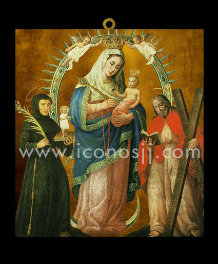 VRM79 - Virgen de la Chiquinquirá / San Antonio y San Andrés