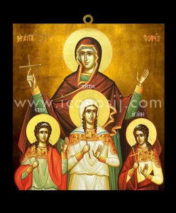 SBM27 - Santa Sofía y sus hijas Fe, Esperanza y Caridad